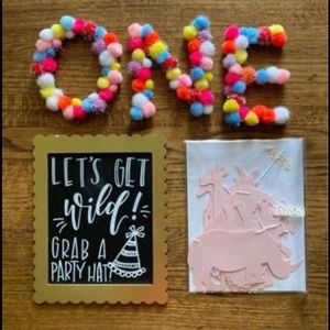 First Birthday Party Decor - Party Animals